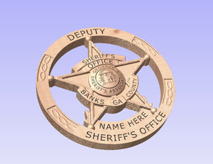 Georgia Sheriff Badge