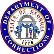 3D Carved Georgia Department of Corrections plaque