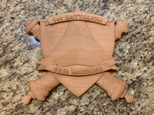 Load image into Gallery viewer, 3D Carved 1/12 Marine Corps Unit plaque