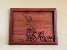Load image into Gallery viewer, Iwo Jima landscape memorial plaque