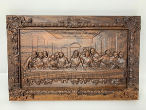 The Last Supper 3D carving