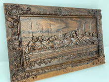 Load image into Gallery viewer, The Last Supper 3D carving