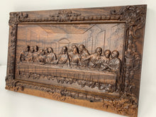 Load image into Gallery viewer, The Last Supper 3D carving