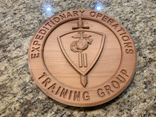 Load image into Gallery viewer, 3D Carved EOTG Marine Corps Unit plaque