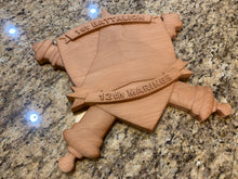 Load image into Gallery viewer, 3D Carved 1/12 Marine Corps Unit plaque